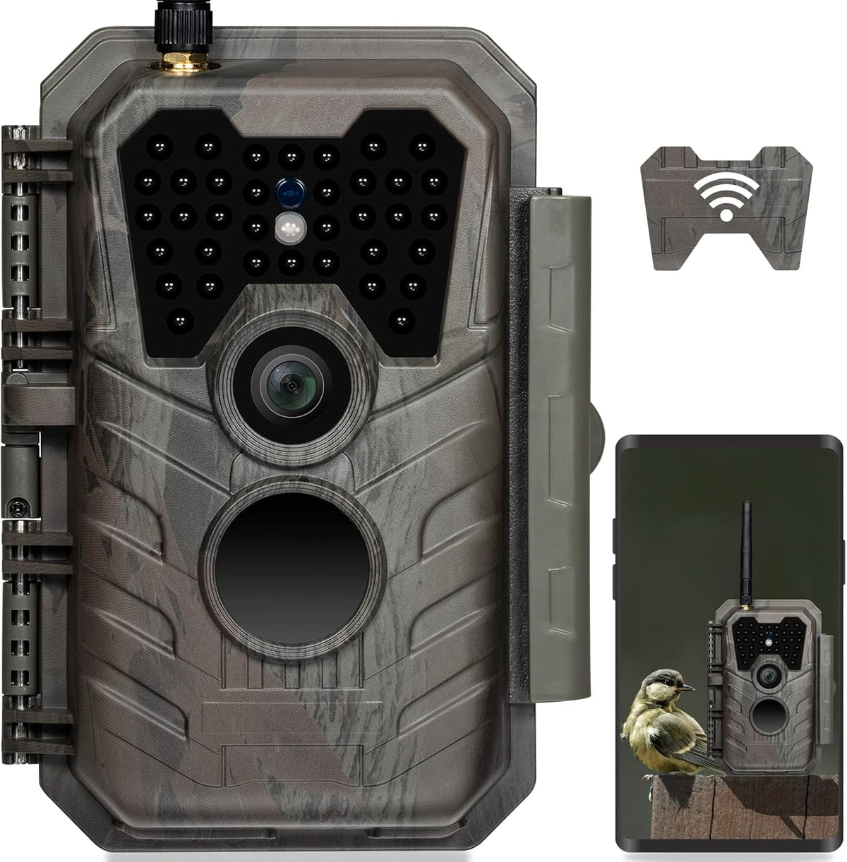 32MP 1296P WiFi Trail Camera with Night Vision U50053