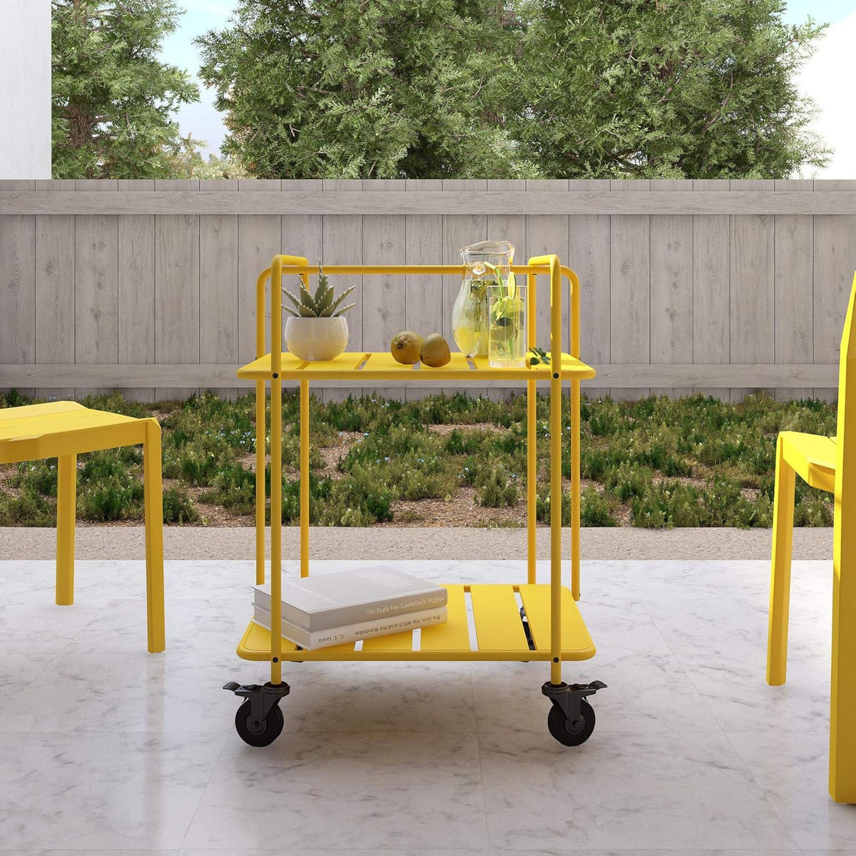 Yellow Outdoor/Indoor Cart P4490