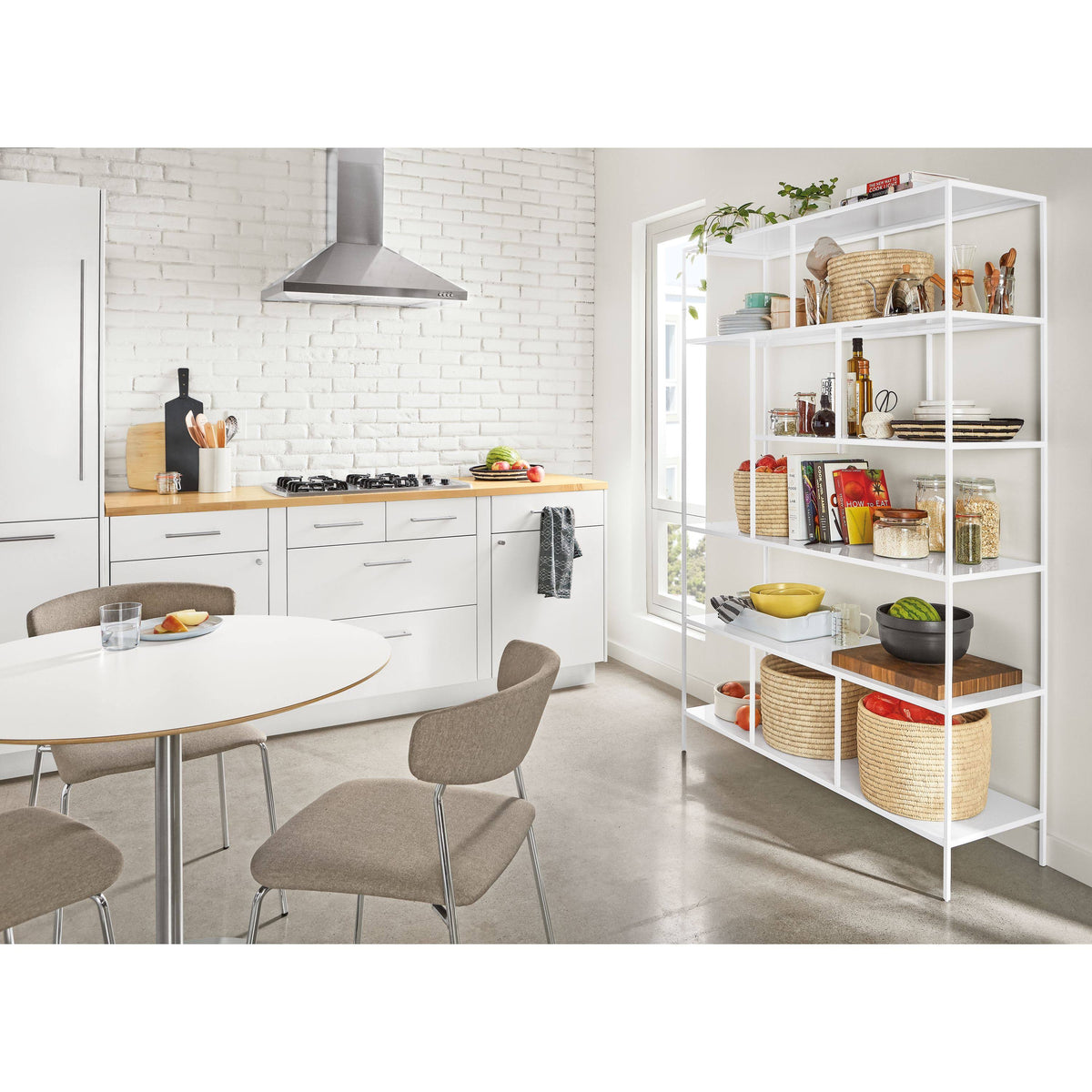 Taupe Bookcase L14939