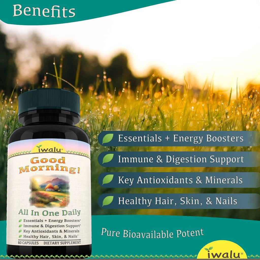 Vegan Multivitamin Supplement 60 Capsules Y250571