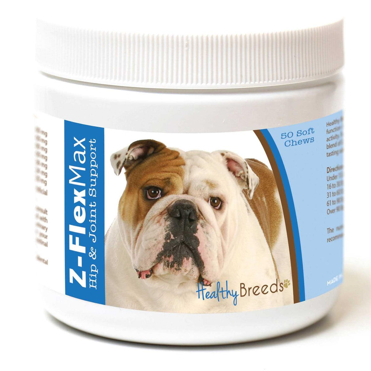 Bulldog Hip and Joint Soft Chews 50 Count P3541