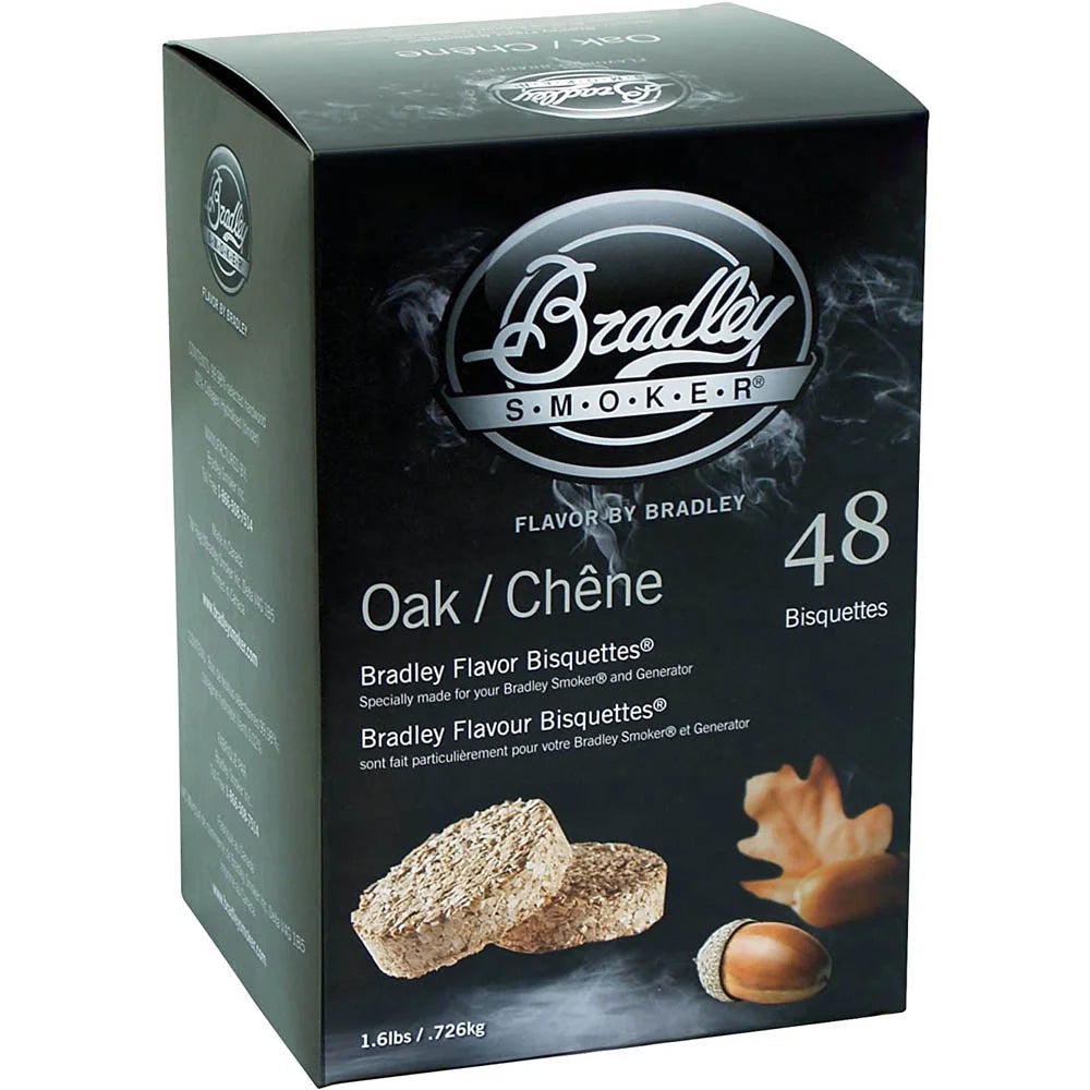 Oak Flavor Wood Smoking Bisquettes 48 Pack W392