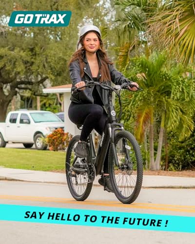 26" Electric Bike 500W 7-Speed Step-Thru Bicycle R891533