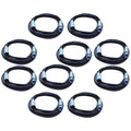 10 Pack 10 Foot DMX Cables XLR 3 Pin N114