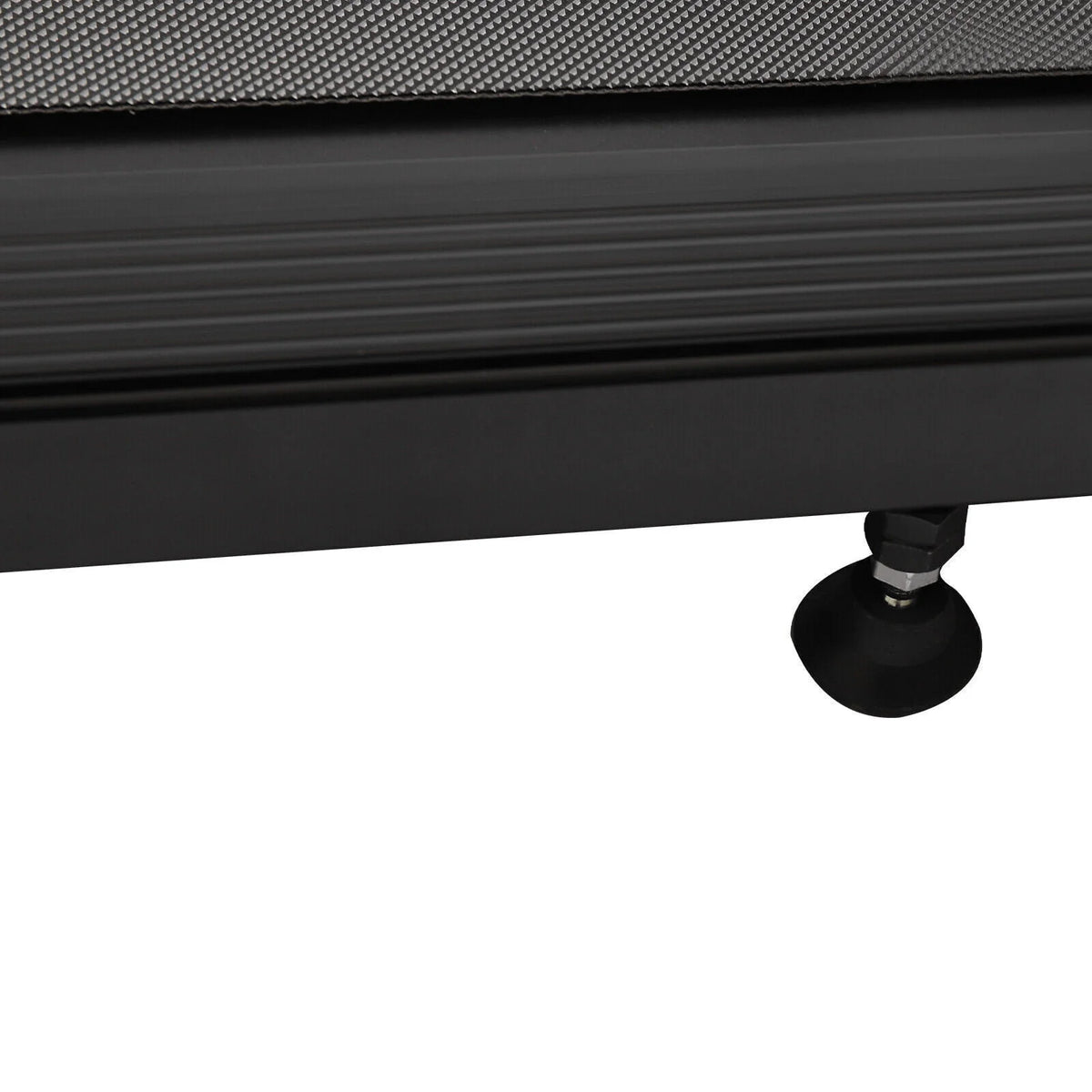 Folding Treadmill Under Desk Electric Walking Pad with Remote Black V565867