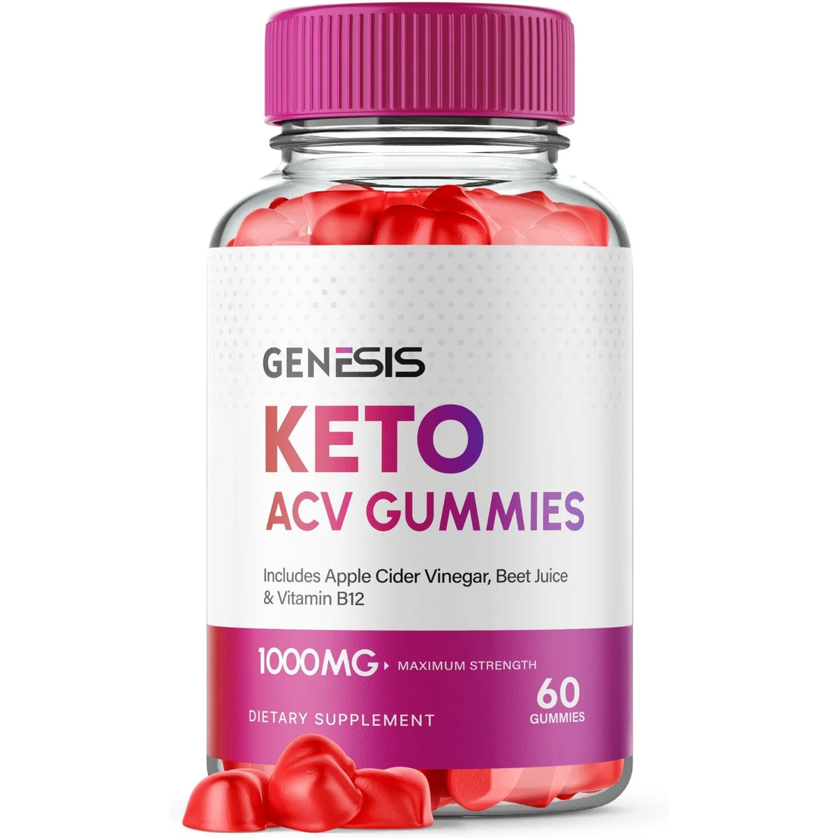 Apple Cider Vinegar Beet Juice Vitamin B12 Gummies F2491