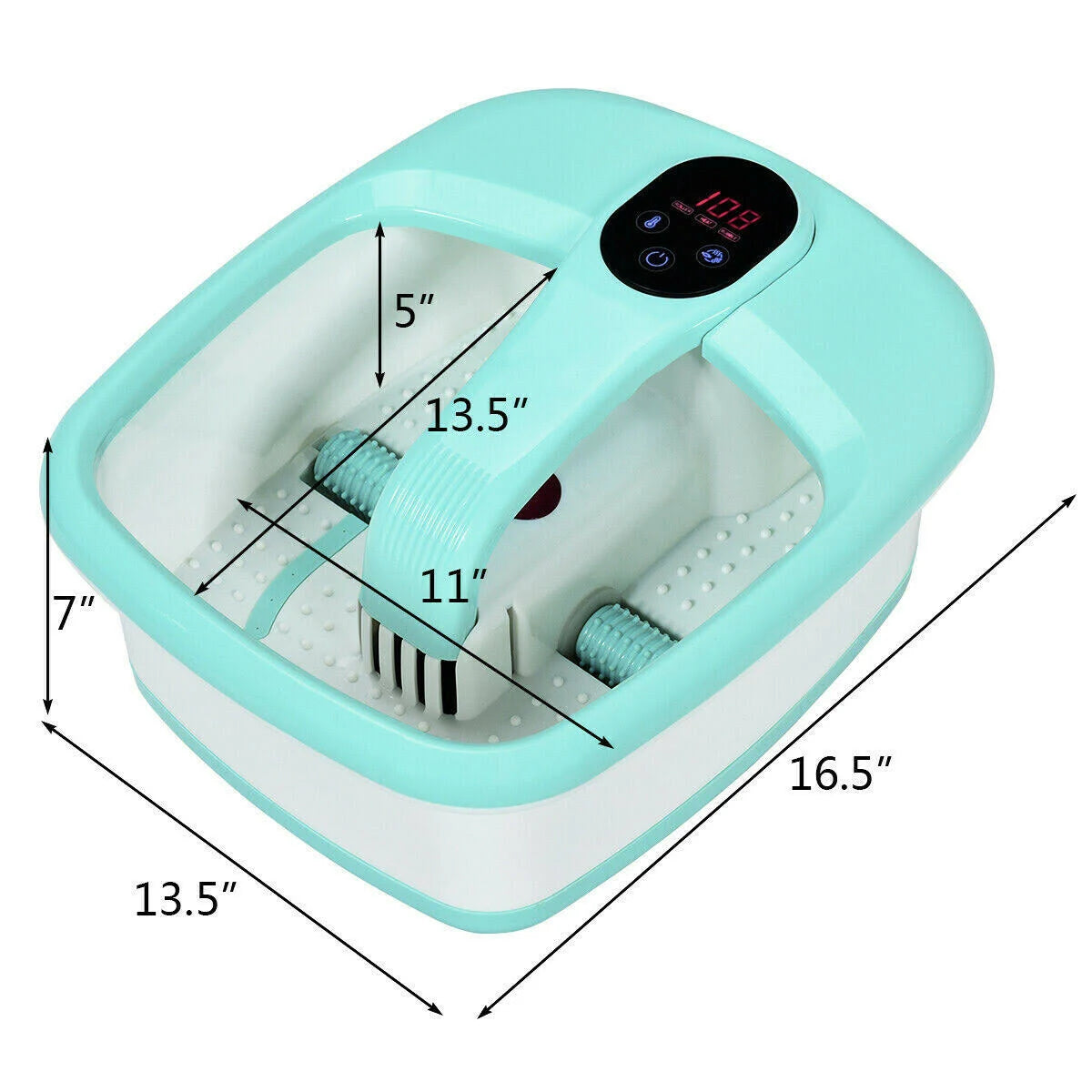 Green Electric Foot Bath Massager P912