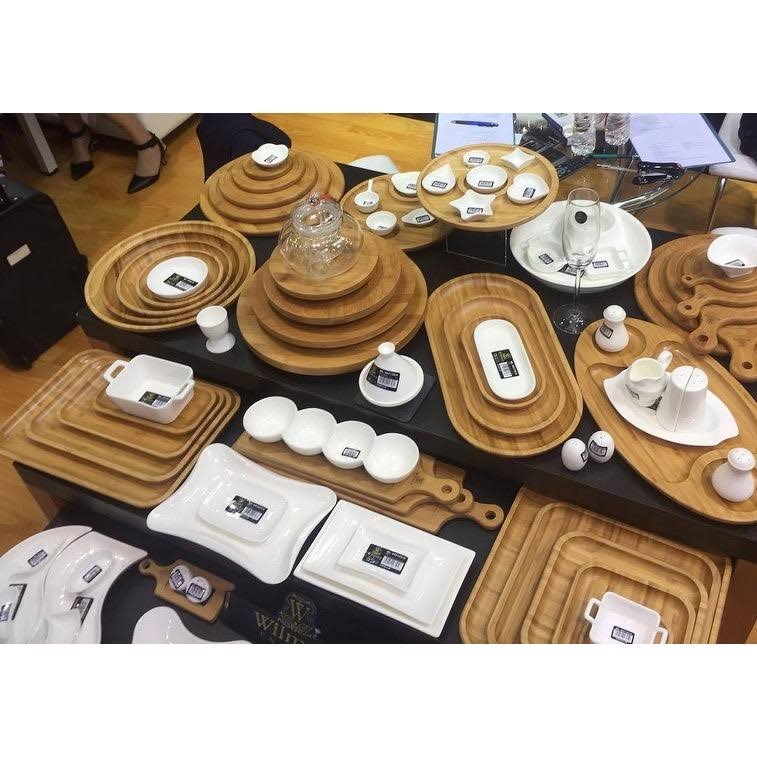 Set of 6 Two Section Platters P679