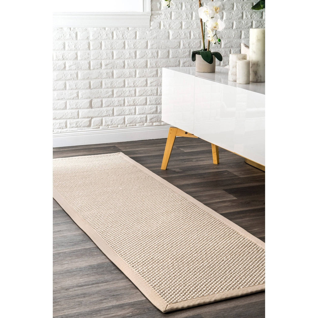 Natural Fiber Sisal Jute Area Rug K15303