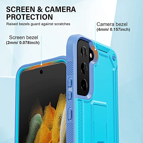 Black Rugged Shockproof Case with Kickstand for Samsung Galaxy S23 Ultra N8377