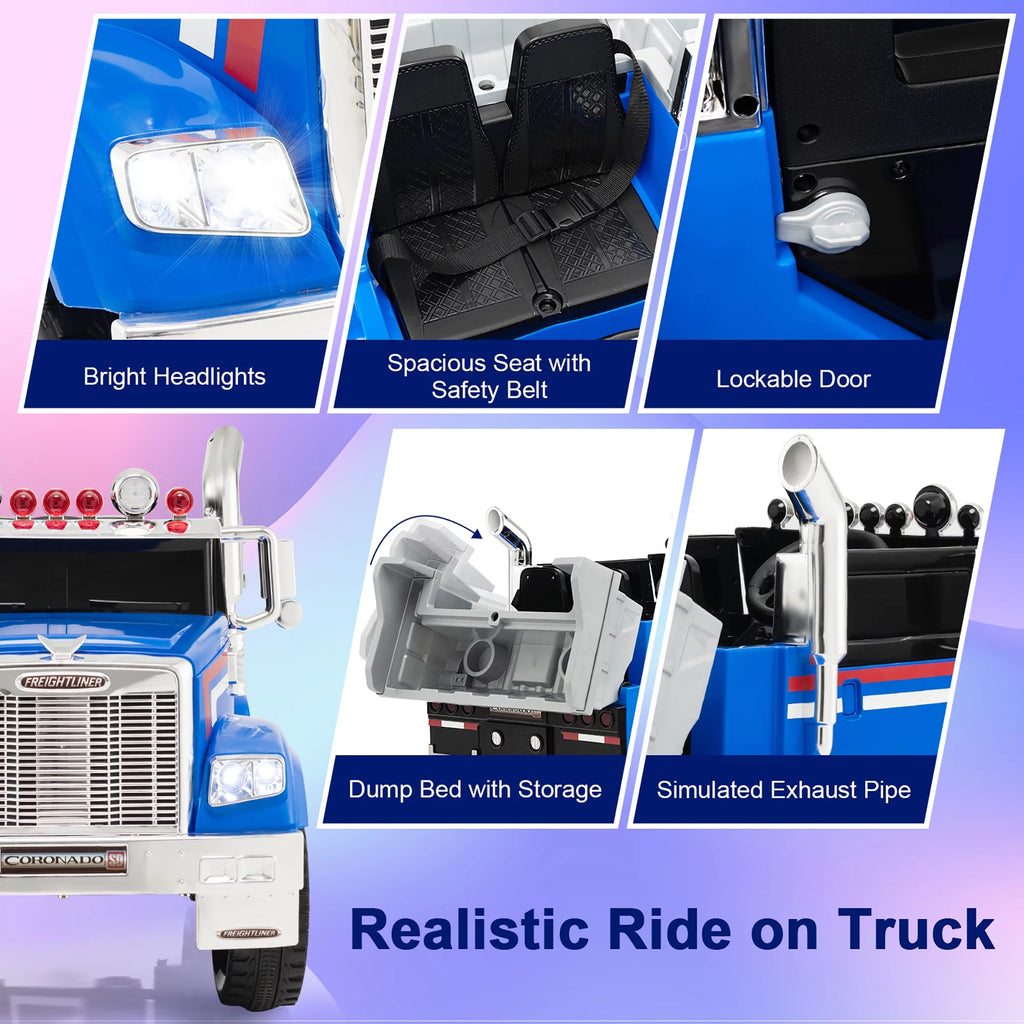 12V Kids Ride On Truck Car with Dump Box P477