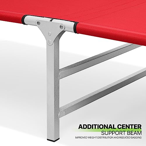 Portable Military Fold Up Camping Bed Cot with Storage Bag N552334