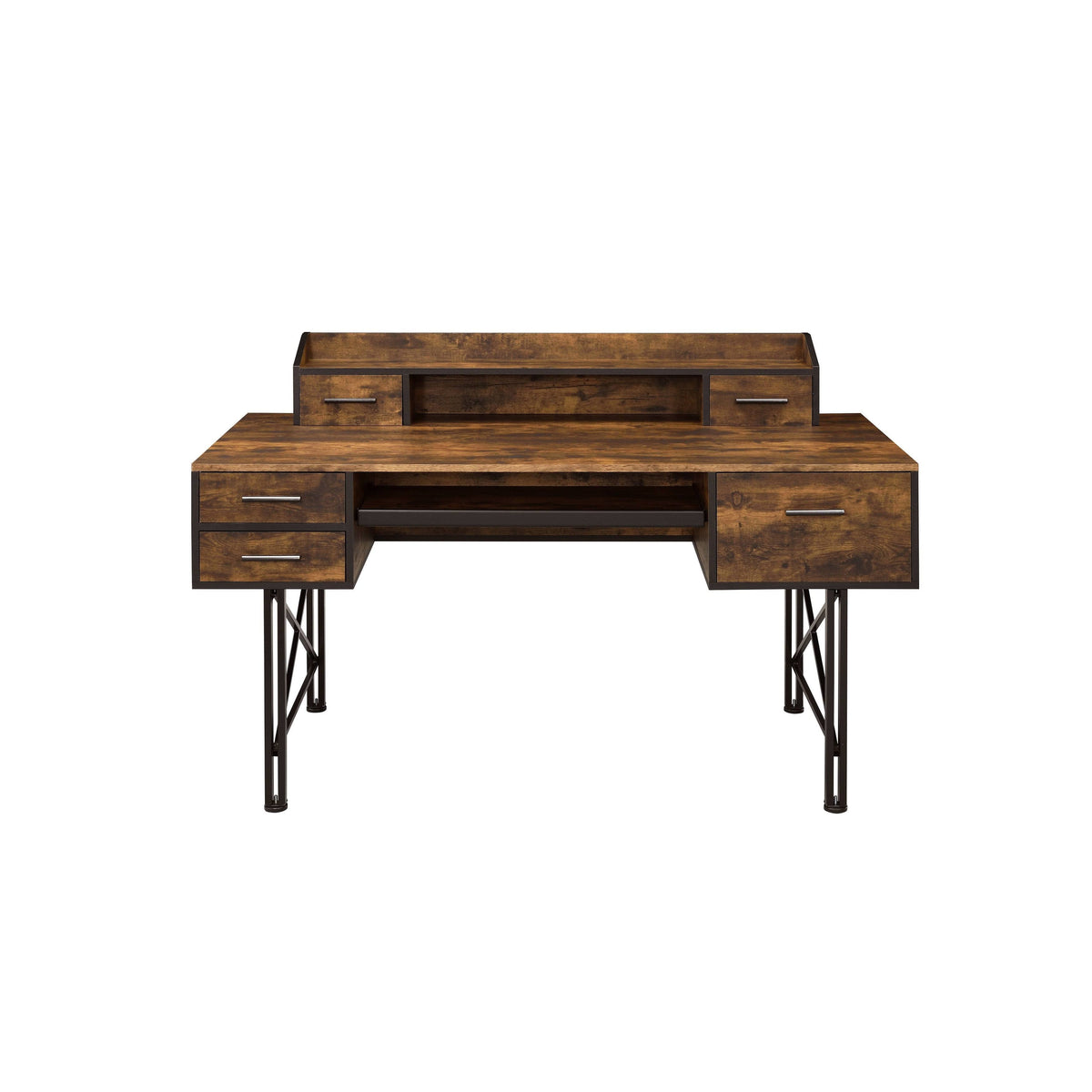 Weathered Oak Computer Desk E682569