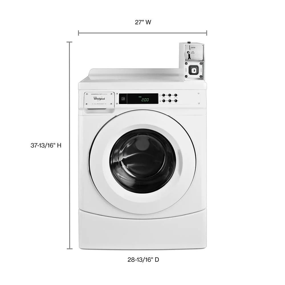 27 Inch Commercial Front Load Washer F290558