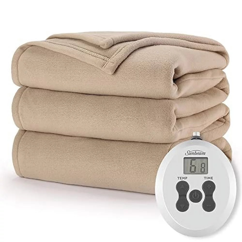Mushroom Heated Blanket Full P33723