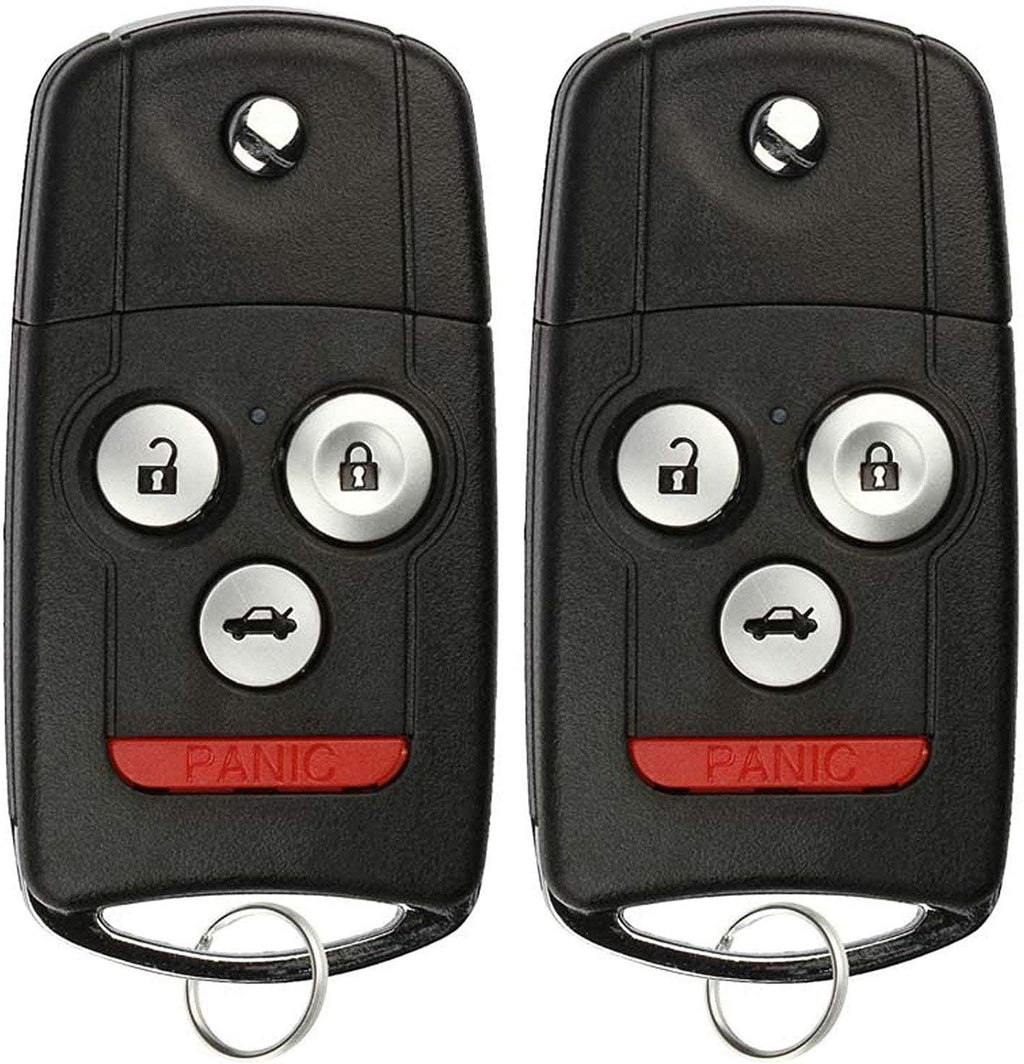 Keyless Entry Remote Flip Key (Pack of 2) V8805