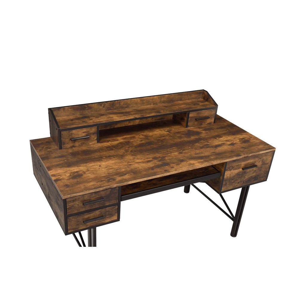 Weathered Oak Computer Desk E682569