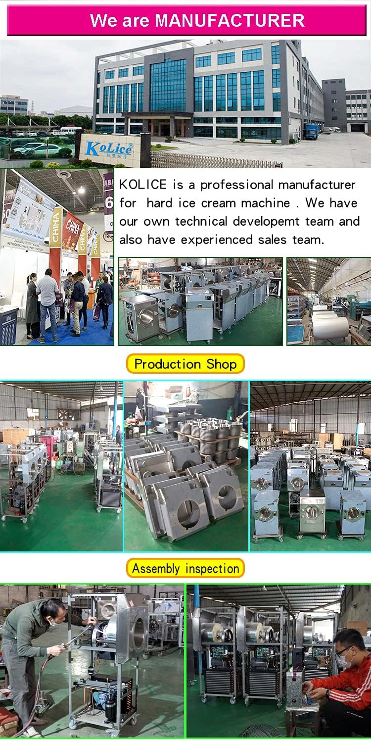 Commercial Gelato Hard Ice Cream Machine, 12-15 gal / Hour, 17L Cylinder C26593