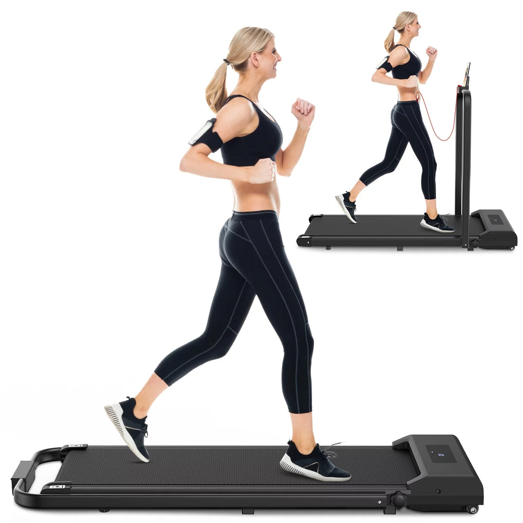 Ultra Slim Under Desk Treadmill Black J29504