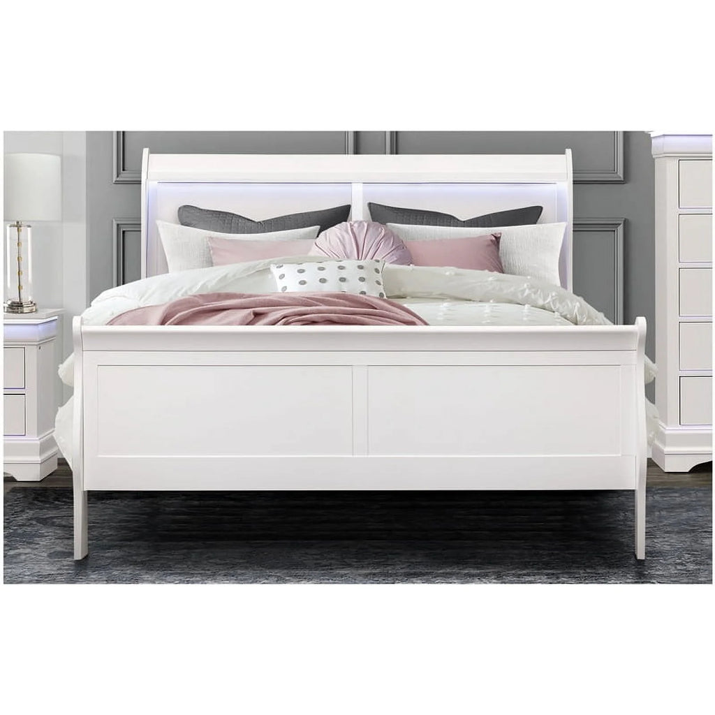 White King Bed S545