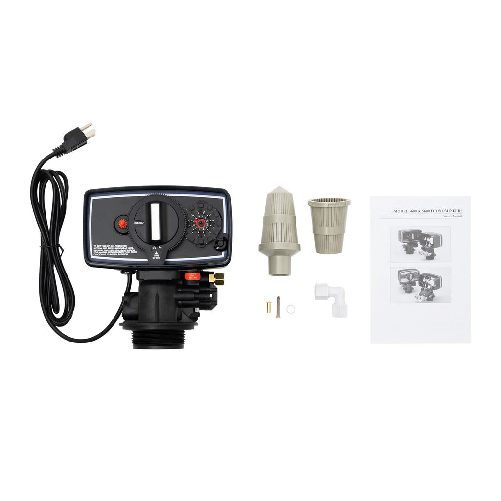 Metered 12 Day Clock Water Softener Control Head Valve J67799