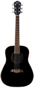 3/4 Size Acoustic Guitar Black R146