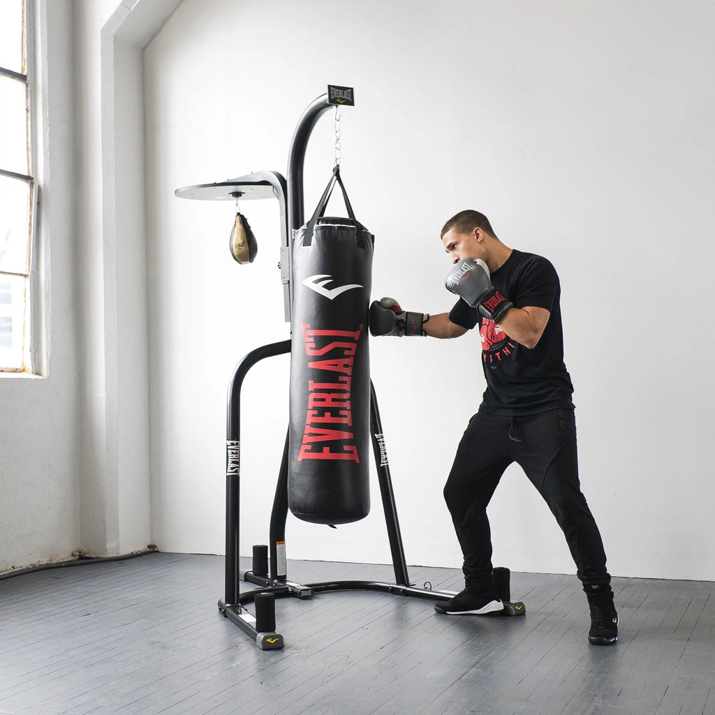 Heavy Duty Steel Heavy and Speed Bag Stand Y28077