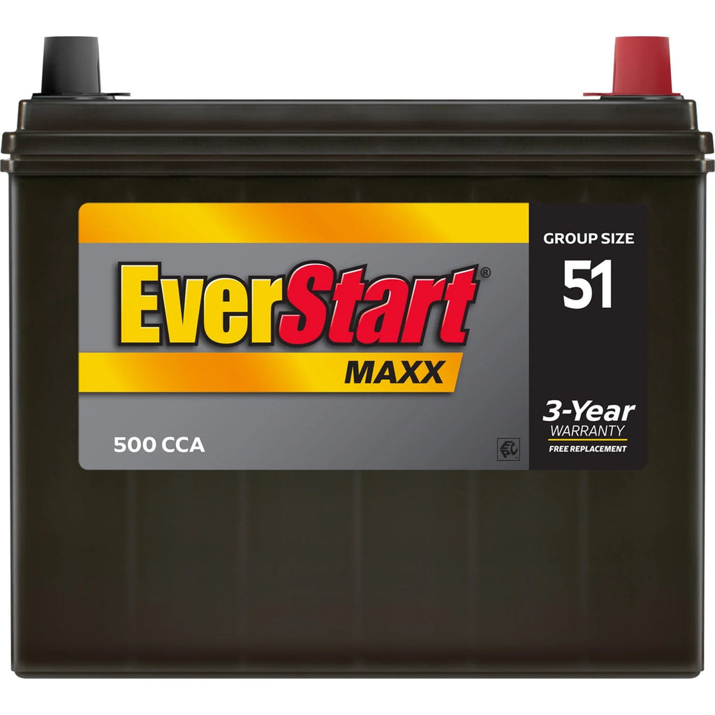 Lead Acid Automotive Battery Group Size 51 12 Volt 500 CCA X426302