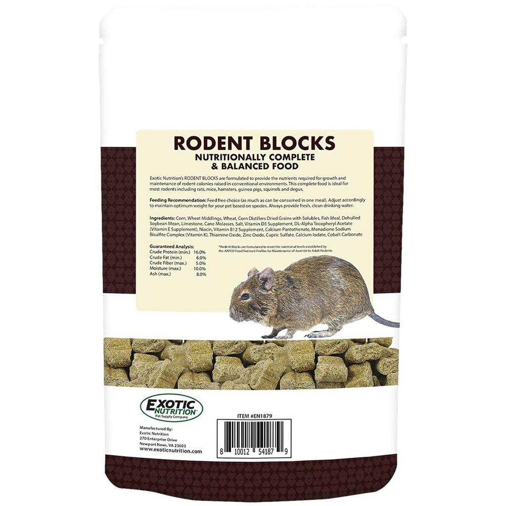 Rodent Blocks Small Animal Food W9152