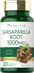 Sarsaparilla Root 1000mg Capsule 120 Count I37634