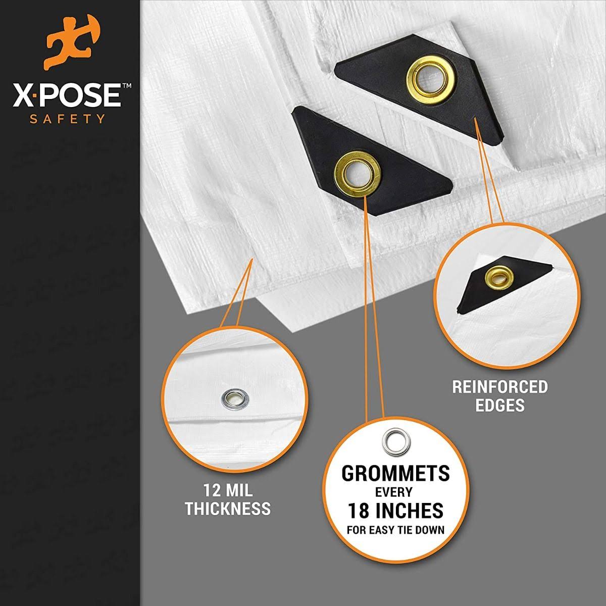 White Tarps 6 x 30, Case of 3 N7512