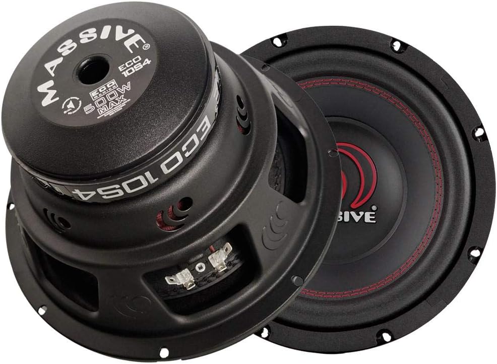 12 Inch 500 Watt 4 Ohm Car Audio Subwoofer C19086