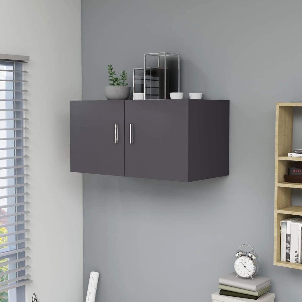 White Double Door Wall Mounted Cabinet V538