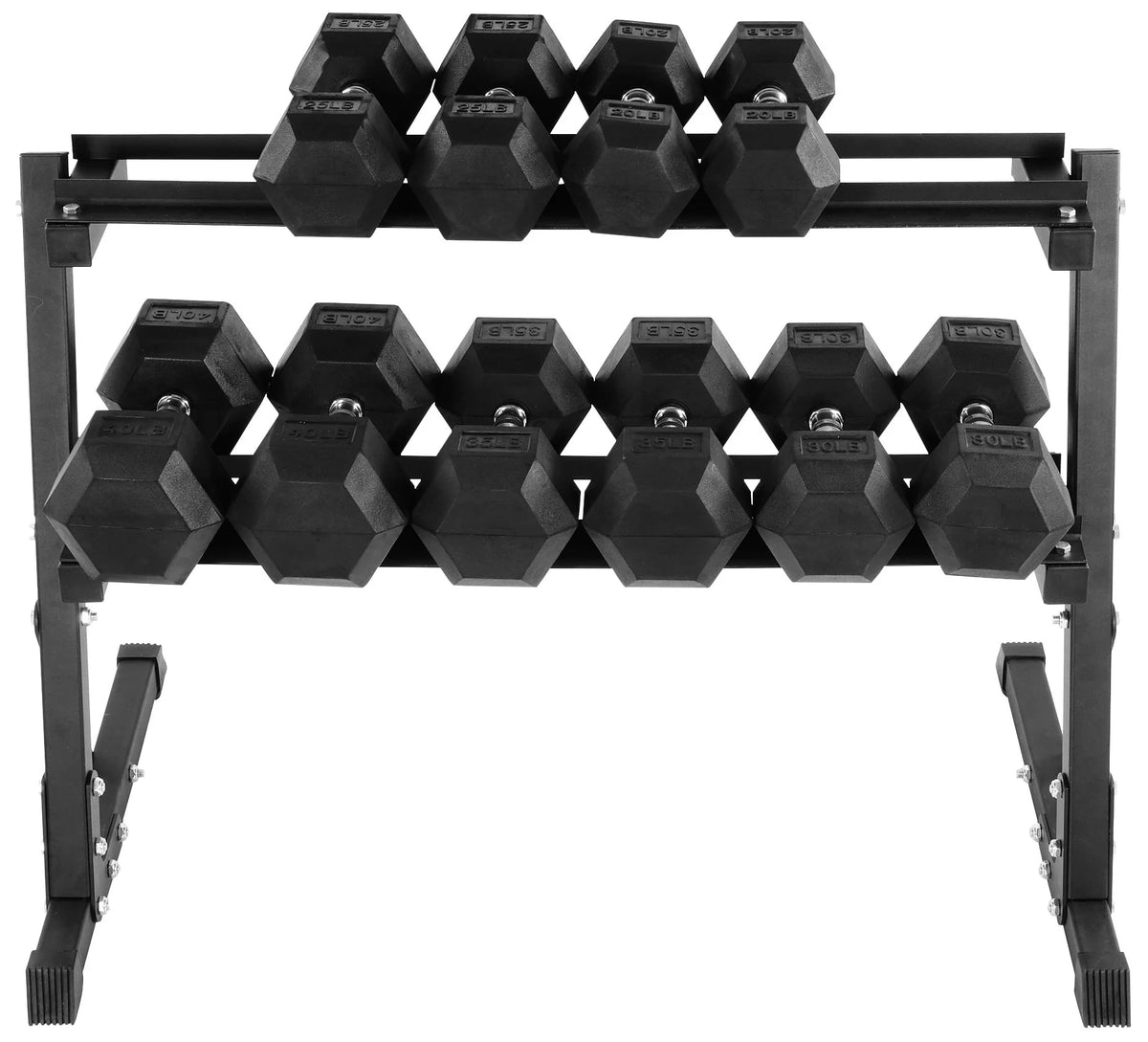 150 LB Dumbbell Set with A-Frame Rack I186841