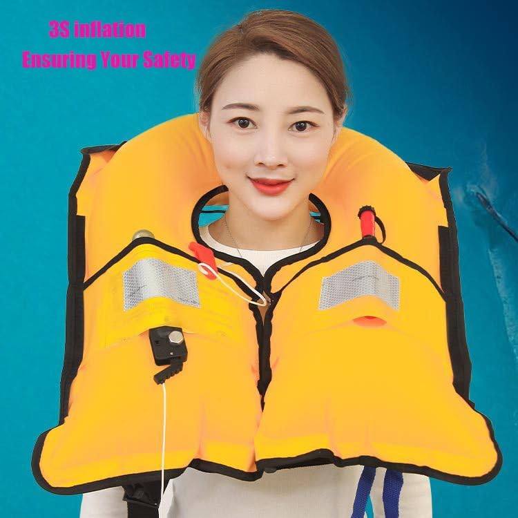 Portable Inflatable Snorkel Vest (330LB) A74916