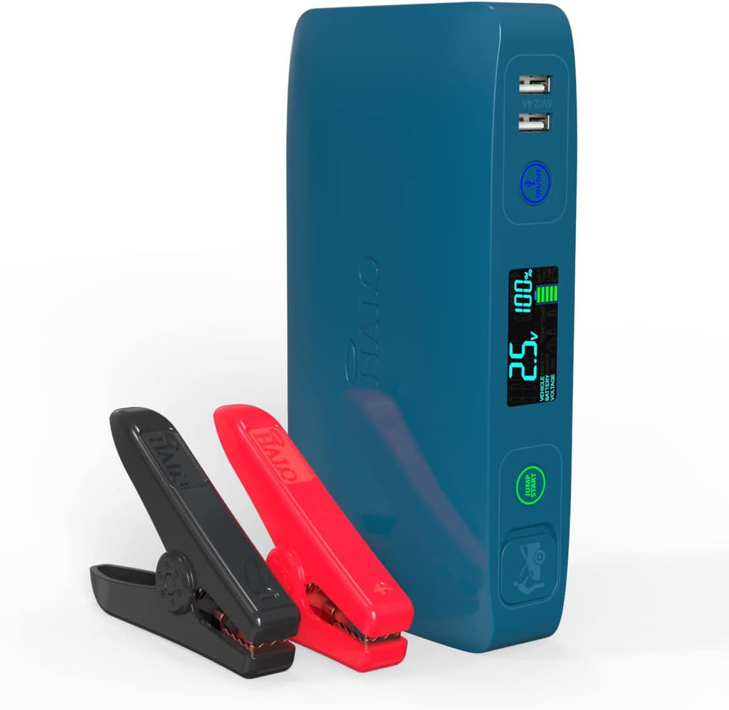 Black Portable Phone Laptop Charger Car Jump Starter X64380
