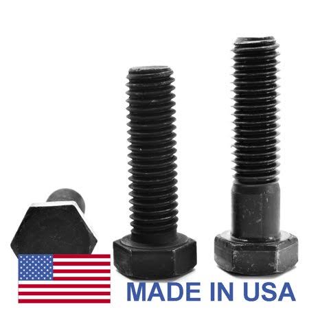 1/2 inch-13 x 3 inch Coarse Thread Grade 8 Hex Cap Screw Black Oxide Pk 50 Z878006