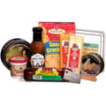 9 PC Wisconsin Cheese and Sausage Gift Basket O112105