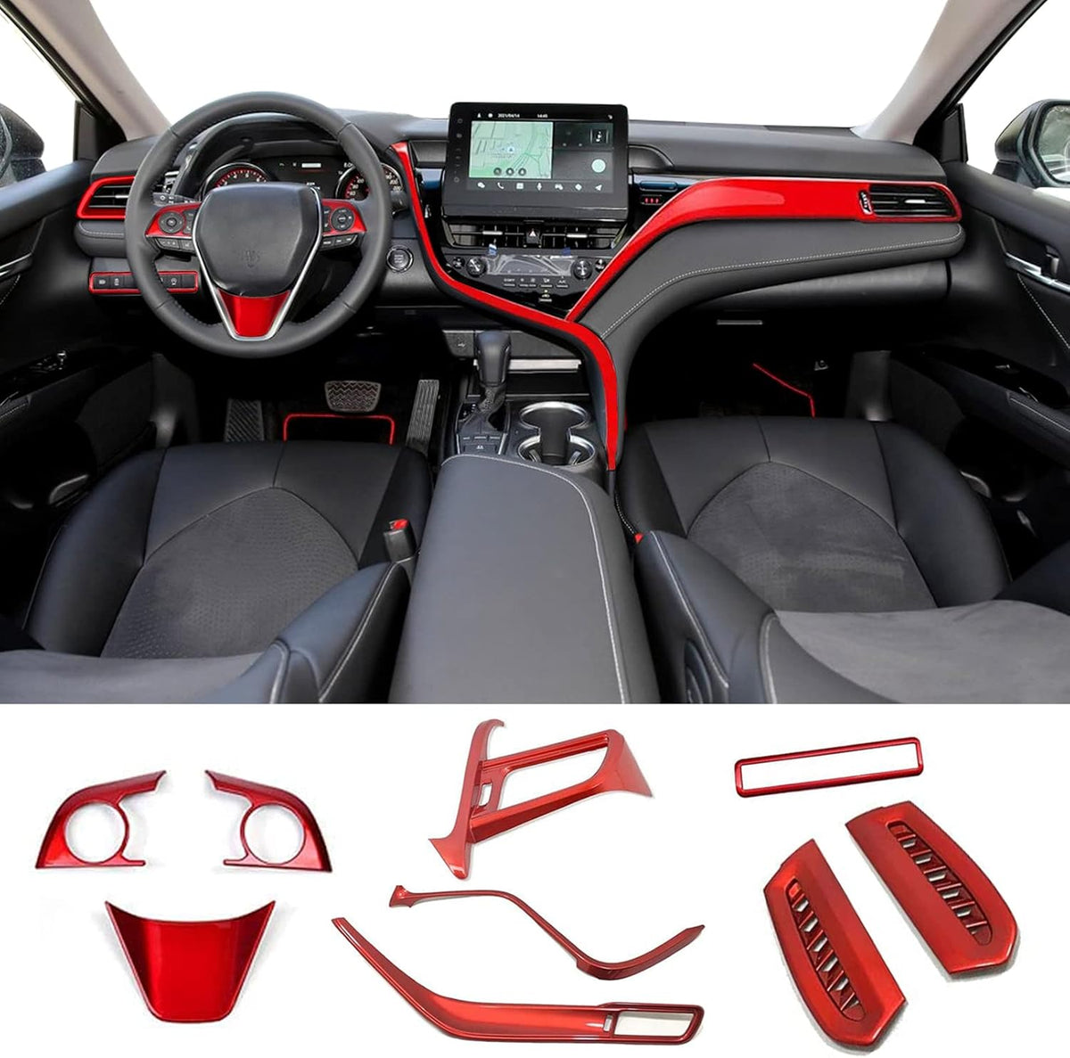 Toyota Camry ABS Interior Trim Air Outlet Cover 10Pcs R199313