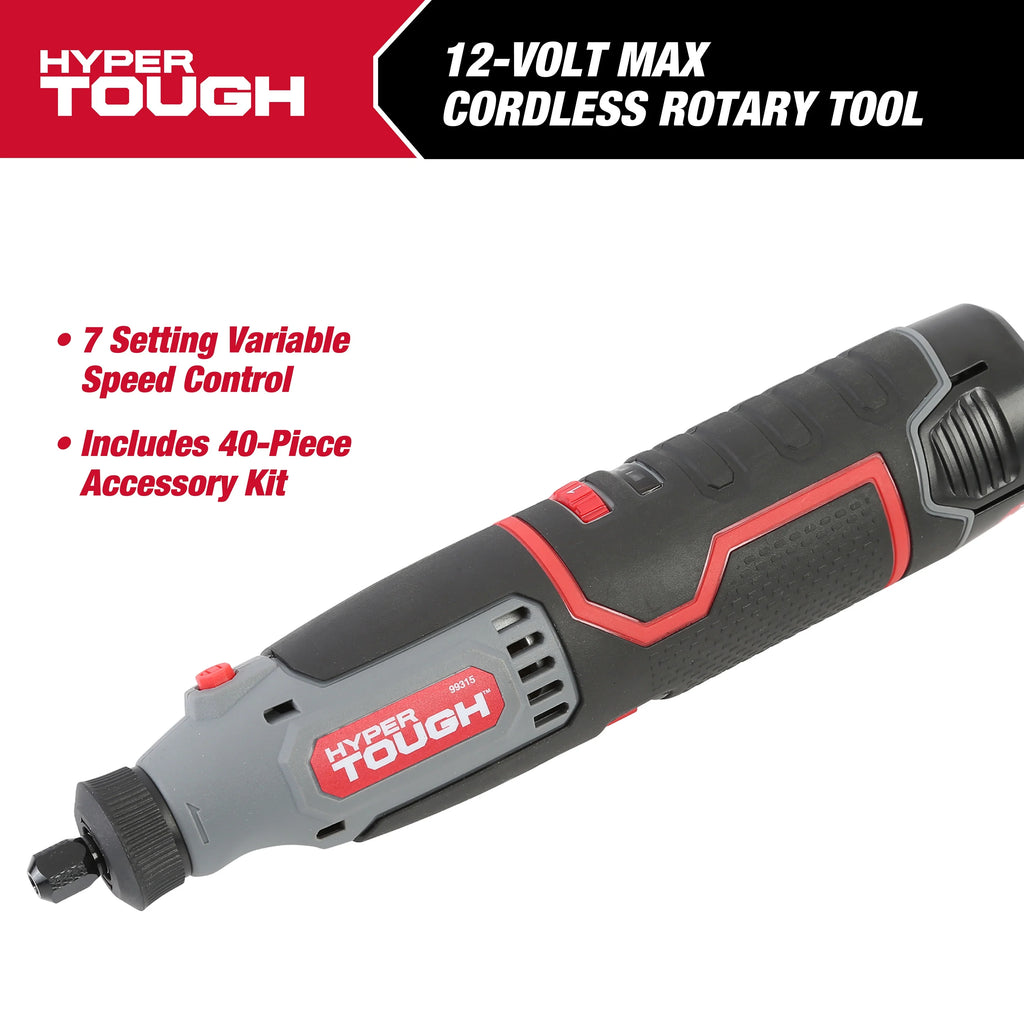 12V Max Lithium-Ion Cordless Rotary Tool with 1.5Ah Battery and Charger D515