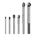Carbide Tip Glass and Tile Cutting Drill Bit Set, 6 Piece B793