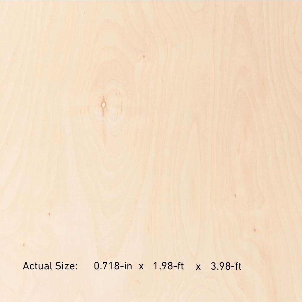 1/2-in x 2-ft x 4-ft Birch Sanded Plywood O87571