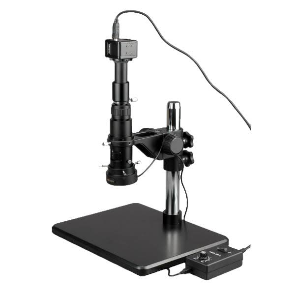 11X-80X Industrial Single Zoom Inspection Microscope with 5MP USB Digital Camera N7572