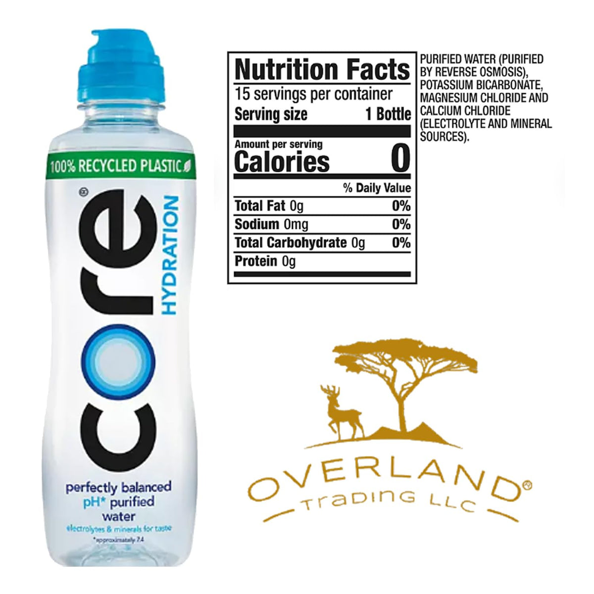 23.9 fl. oz. 12 pk. Nutrient Enhanced Water J25289