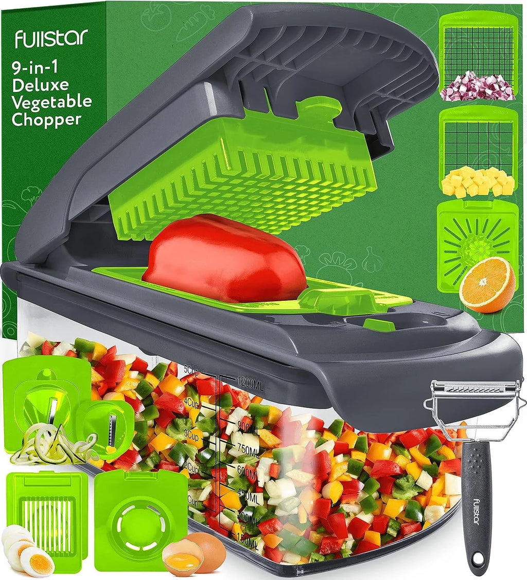 Vegetable Chopper 7 Blades White C8445