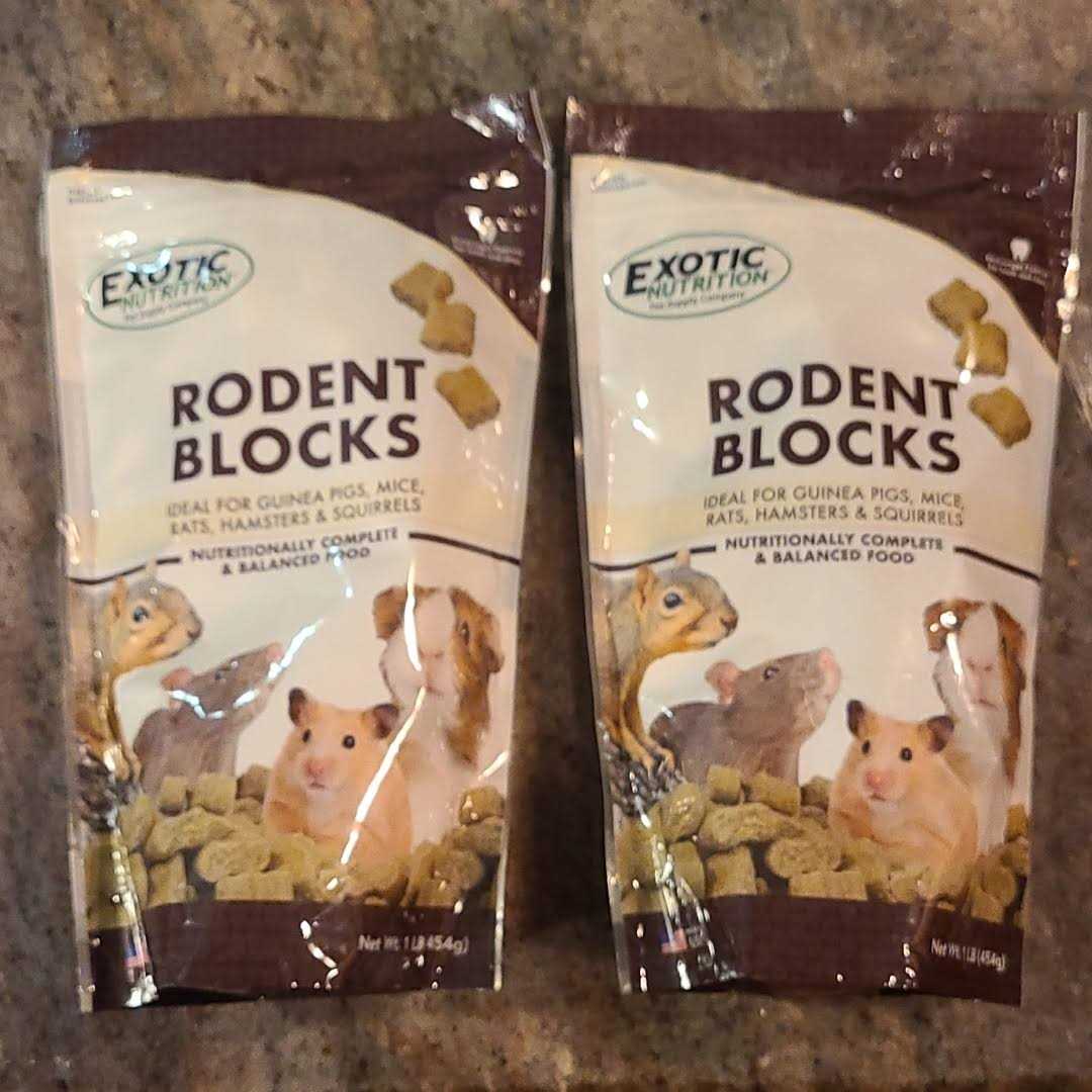 Rodent Blocks Small Animal Food W9152