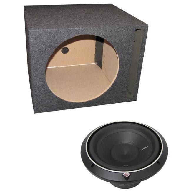 12 Inch 800 Watt 2-Ohm Car Audio Subwoofer with Sub Box Z819