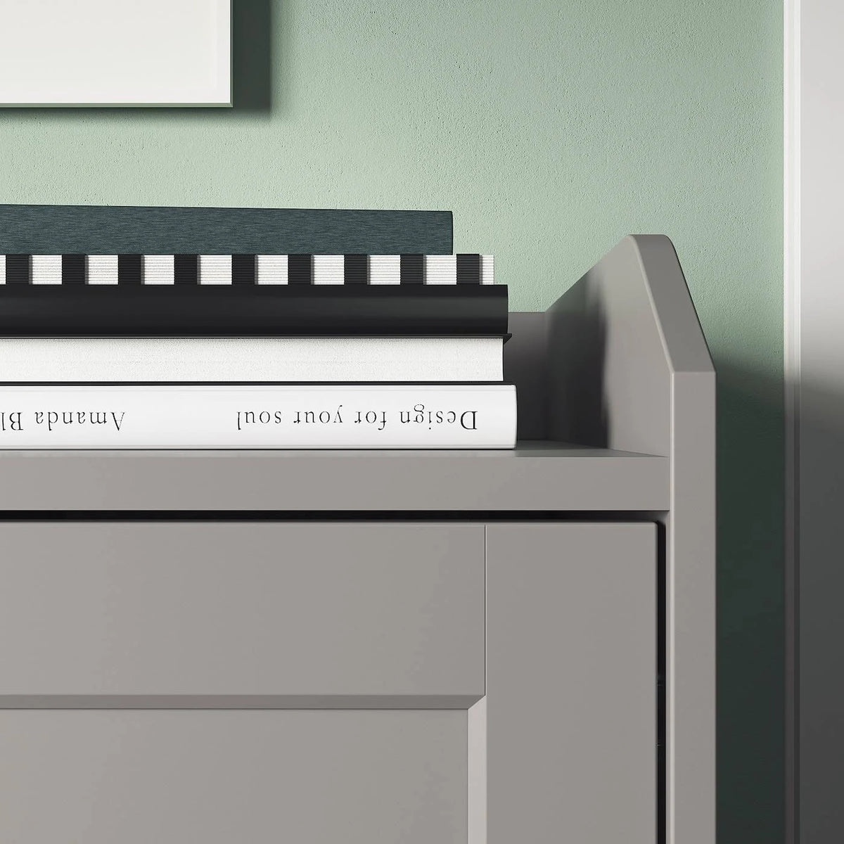 Gray Sideboard Q991