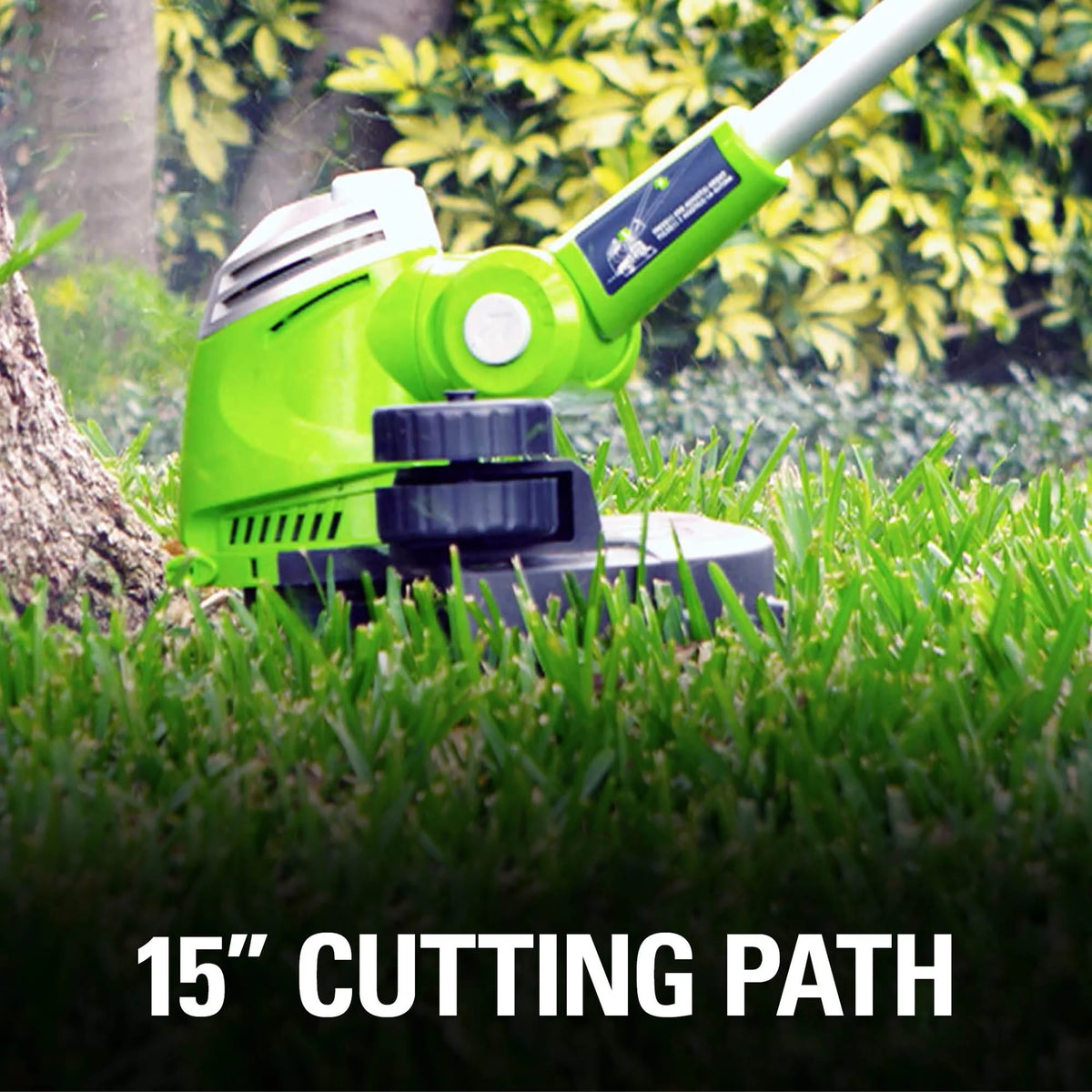 5.5 Amp 15 in Corded Electric String Trimmer Y17183