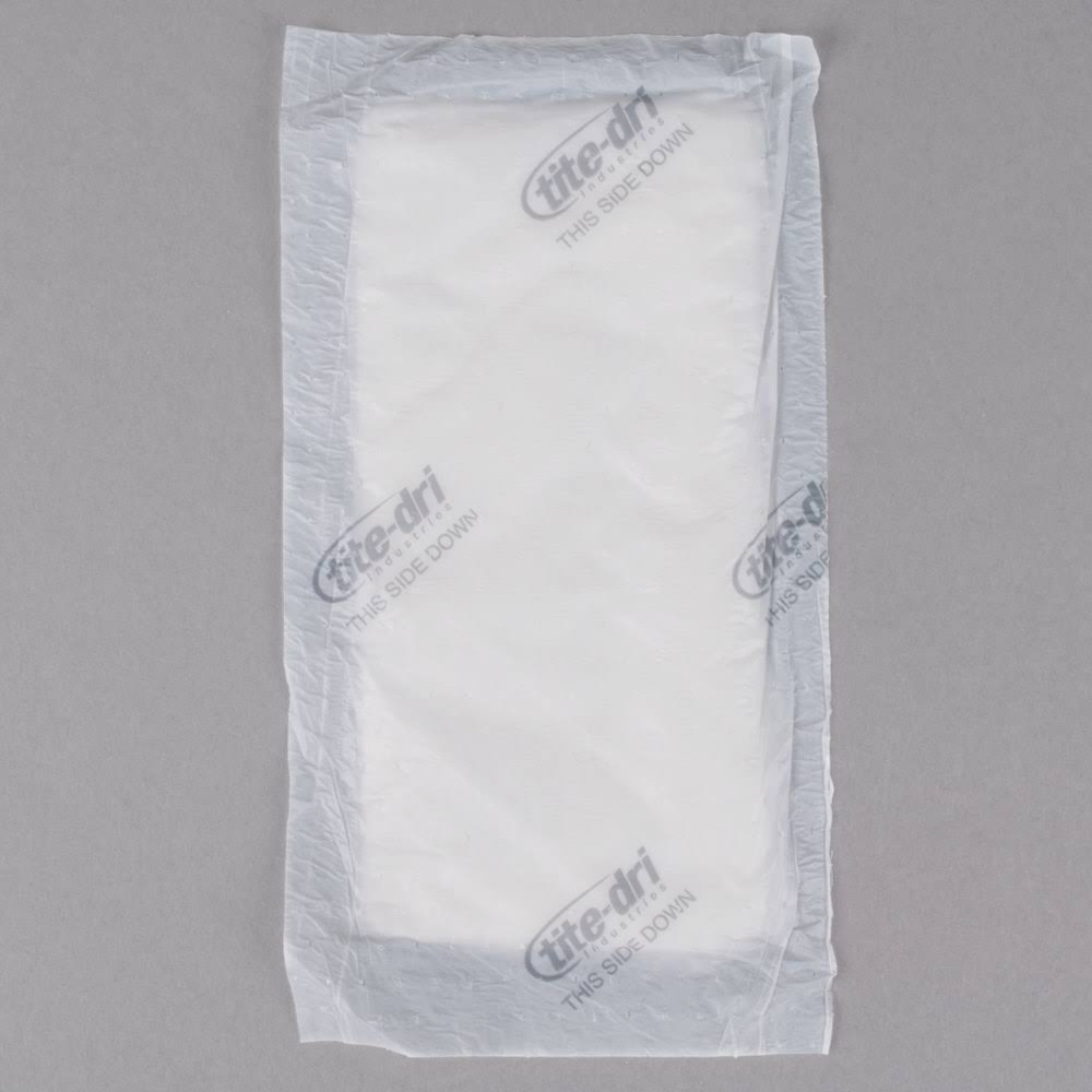 White Absorbent Meat Fish Poultry Pad 50 Grams 2000/Case P855